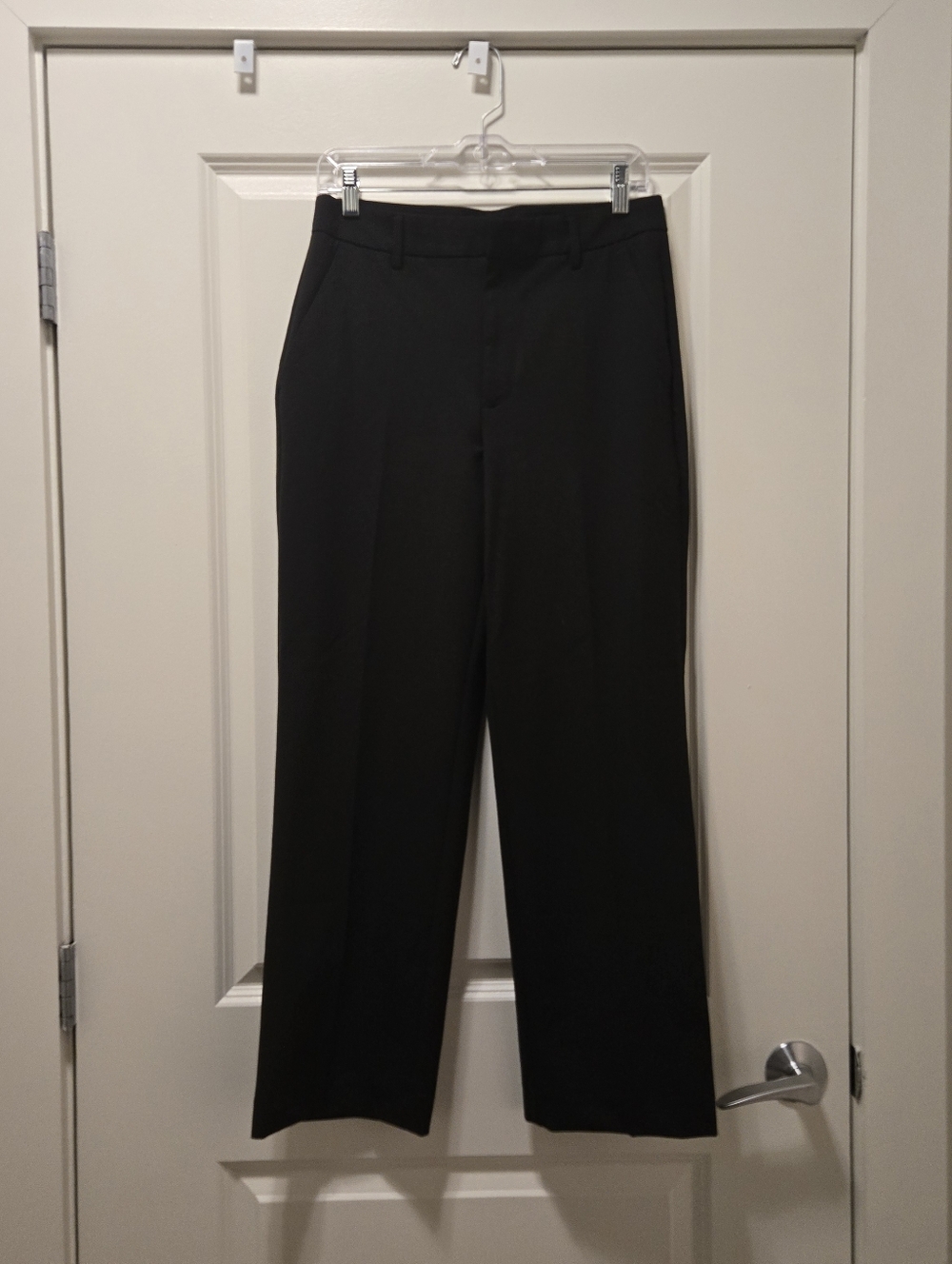 Banana Republic Classic Black Straight-Leg Dress Pants - NWT, 6P